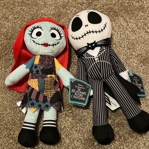 Disney Colorful Patchwork and Striped Plush Set